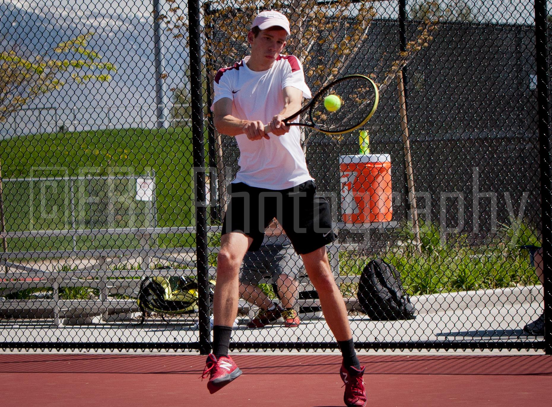 Ben Graff in high school